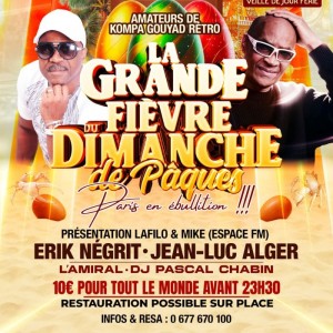 LA GRANDE FIÈVRE DU DIMANCHE DE PÂQUES